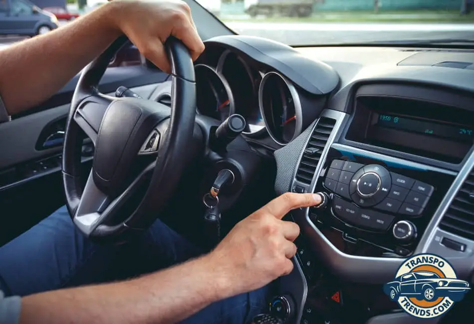 dashboard lights go on and off while driving