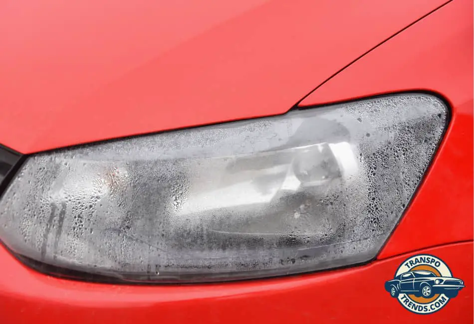 Why do my headlights get condensation in cold weather?