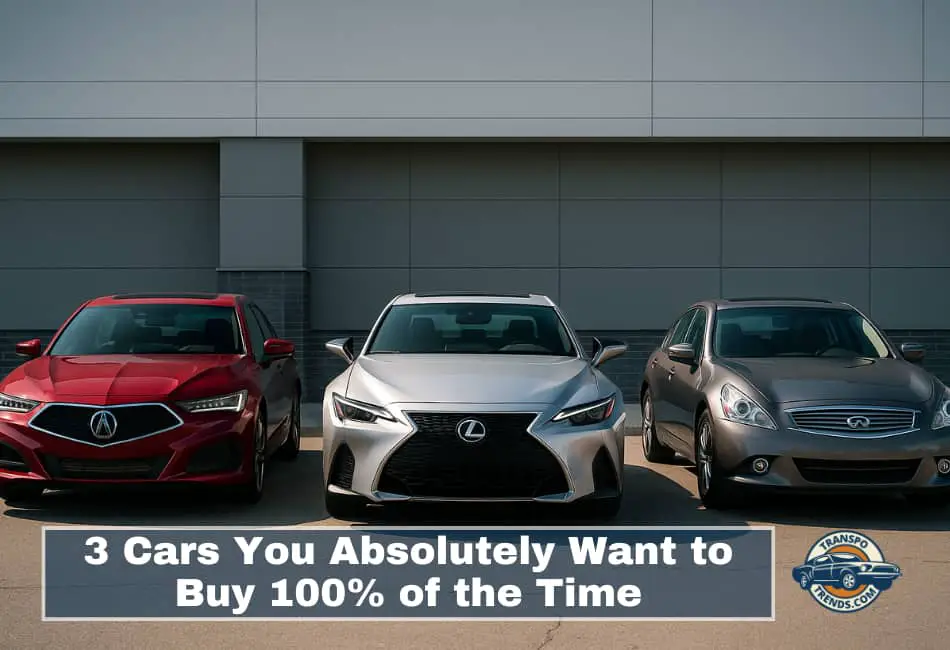 3 Cars You Absolutely Want to Buy 100% of the Time