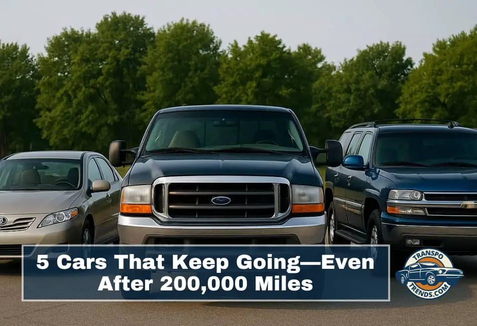 5 Cars That Keep Going—Even After 200,000 Miles