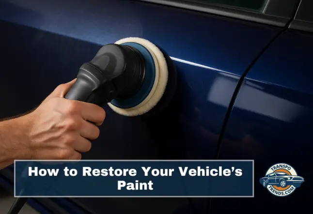 How to Restore Your Vehicle’s Paint